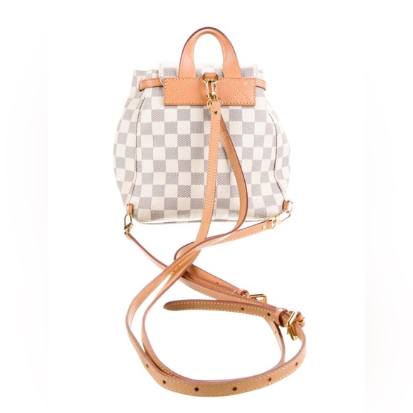 Luis Vuitton Damier Azur Sperone BB backpack - Picture 3 of 5